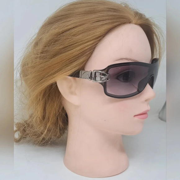 Gucci Women's Sunglasses Wrap Vintage Belt Buckle Temple  Purple GG 2590/S Optyl - Picture 11 of 16